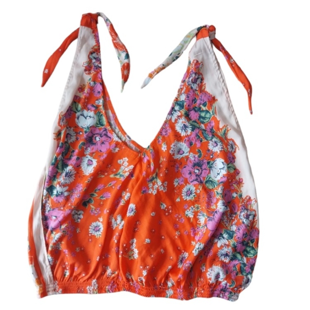 Free People Floral Top